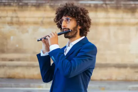 Francesco Viola, Solo-Piccoloflötist des NT-Orchesters. 