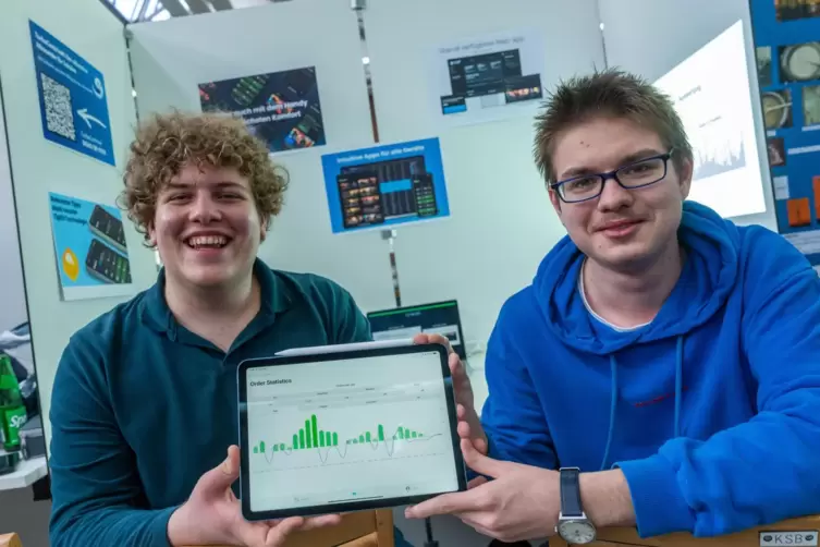 &bdquo;Turbo-Contriver&ldquo; hei&szlig;t die App, die Yann Berton und Mark Schoettle entwickelt haben. Sie soll Lehrern den Organisationsaufwand 
