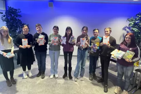 Für alle Teilnehmer gab es einen Buchpreis. 