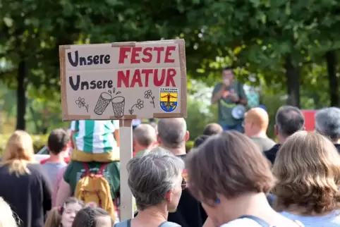 Demo für Dorffeste im September 2023 in Römerberg.