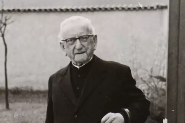 Prälat Georg Sommer – hier ein Foto aus den 50er-Jahren – stellte sich mutig gegen den Machtanspruch der Nazis. 