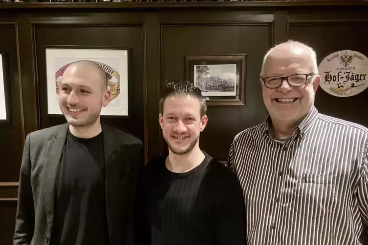 Mit diesem Trio aus Maximilian Krolo (von links), Steven Wink und Hartmut Kling will die FDP die Wähler überzeugen. 