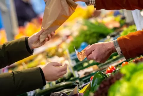 Inflation - Lebensmitteleinkauf