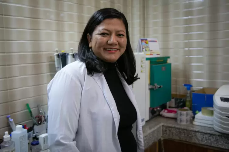 Dr. Deena Shrestha, leitende Wissenschaftlerin und Vorsitzende im Centre for Health and Disease Studies Nepal in Kathmandu, kämp