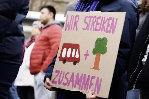 Auch in Mainz kam es zu einem Protestmarsch. 