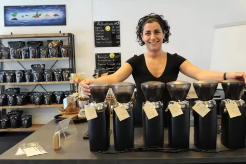 2017 hatte Anna Alikhanyan in Bad Dürkheim ihre Kaffeerösterei eröffnet. Nun ist Schluss mit dem Laden in der Kurstadt. 