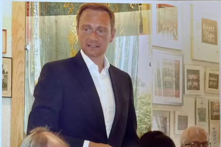 War auch schon da: Christian Lindner, seit zehn Jahren FDP-Bundesvorsitzender ist.