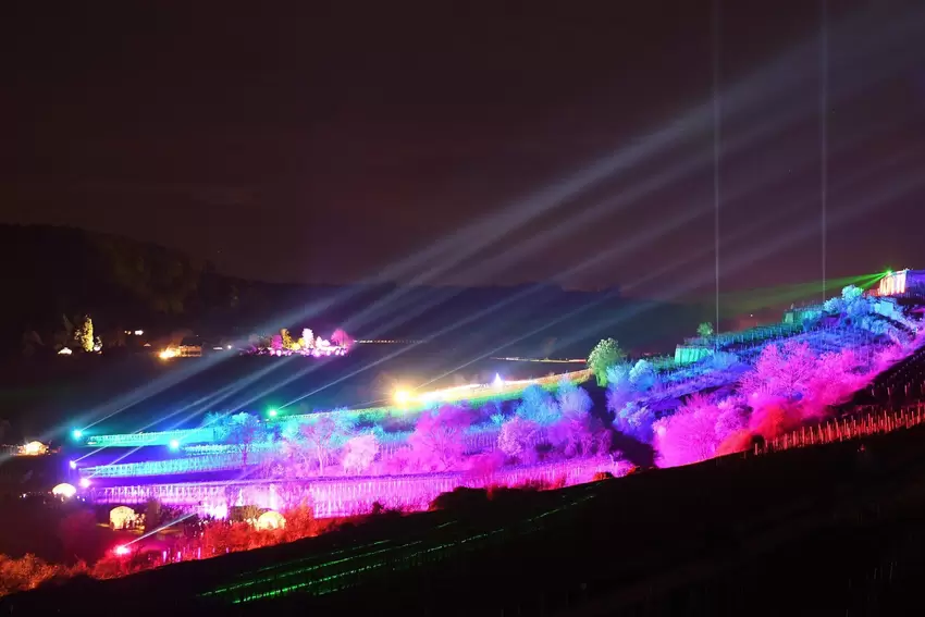 Blick vom Spielberg Richtung Annaberg.