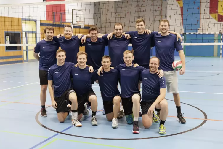 Die Volleyballherren der SG Westpfalz.