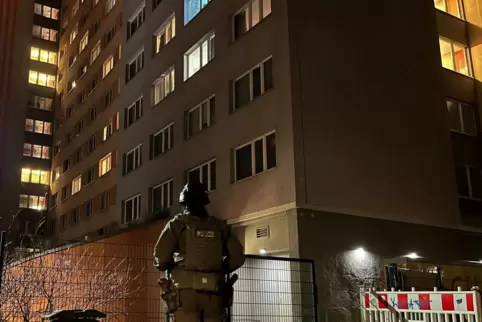 Polizeieinsatz in Berlin-Friedrichshain