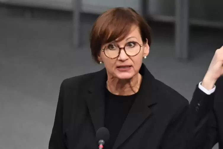 Weiß sich verständlich auszudrücken: Bettina Stark-Watzinger im Bundestag.