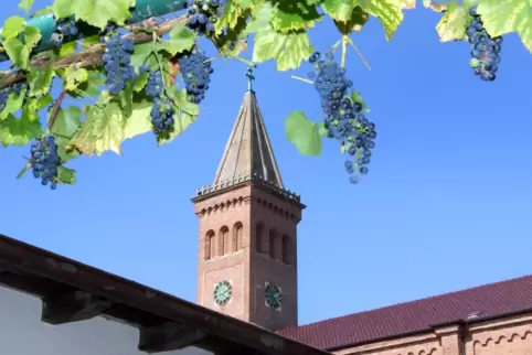 In Waldsee: die katholische Kirche.