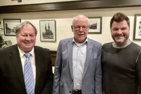 Roland Gappa (links) aus Dahn, Reinhold Hohn aus Hornbach und Sebastian Schäfer aus Höhfröschen führen die Liste der FDP für die