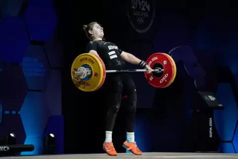 Lara Dancz im Februar bei der EM in Sofia. 