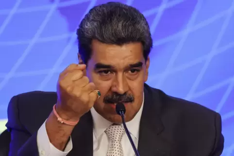 Bezeichnete die Deutsche Welle als „Nazi-Medium“: Venezuelas Staatschef Maduro. 