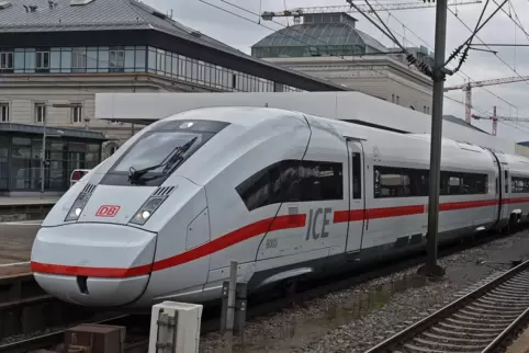 Der Zug wurde am Mannheimer Bahnhof außer Betrieb genommen.