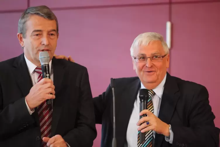 Zwanziger und Niersbach waren ein eingespieltes Team &ndash; der Pr&auml;sident im Vordergrund, der General im Hintergrund. 