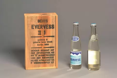 Wasser verleiht Flügel: „Evervess II 1“ von Joseph Beuys, aus dem Jahr 1968. 