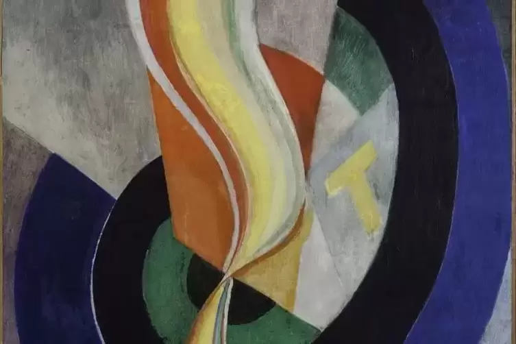 Farbwirbel des Technikfans: Robert Delaunays &bdquo;H&eacute;lice&ldquo; (Ausschnitt) stammt aus dem Jahr 1923. 