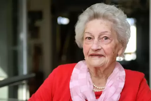 Ein geselliger Familienmensch: Maria Wendel aus Medard ist 100 Jahre alt.