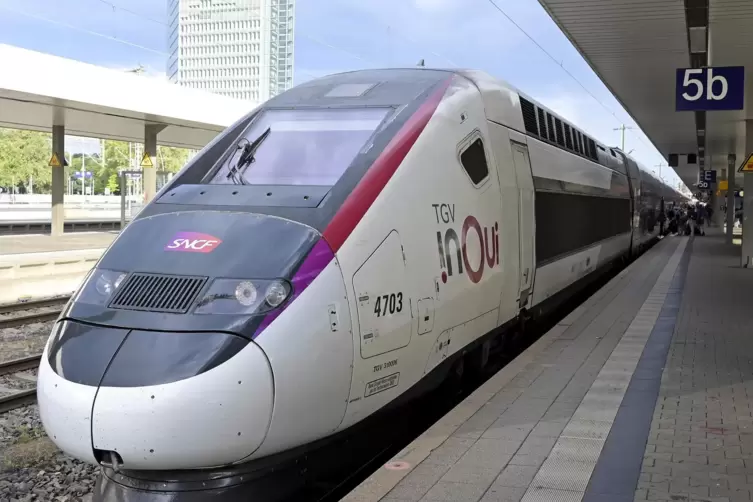 Der TGV nach Bordeaux fährt ab Mannheim um 7.39 Uhr – in diesem Jahr aber nur samstags vom 15. Juni bis zum 13. Juli. 