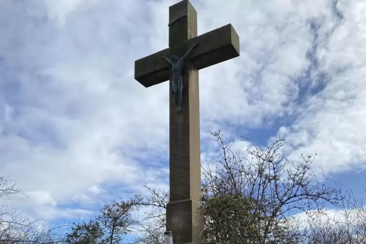 Das Maudacher Feldkreuz.