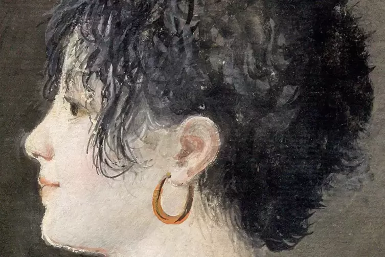 Elisabeth Syffert (1789-1846), Pastell um 1806.