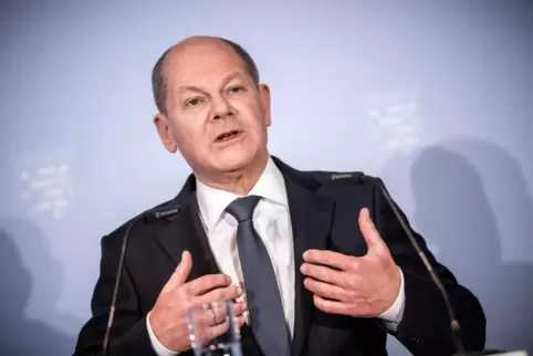 Bundeskanzler Olaf Scholz.