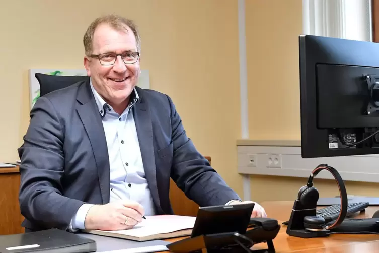 VG-Bürgermeister Torsten Bechtel ist auch der Spitzenkandidat der CDU, wenn es um die Wahl des Wachenheimer Verbandsgemeinderate