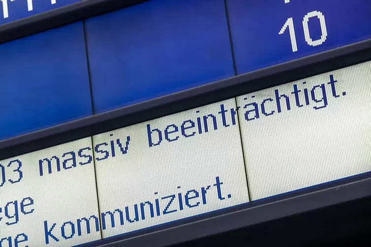Der Streik der GDL hat massive Auswirkungen auf den Zugverkehr in Deutschland.
