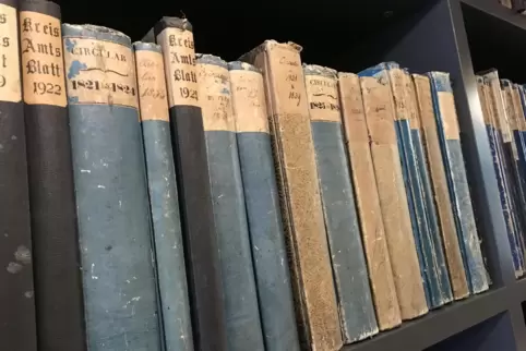 Die verdächtige Gesetzessammlung im Archiv. 