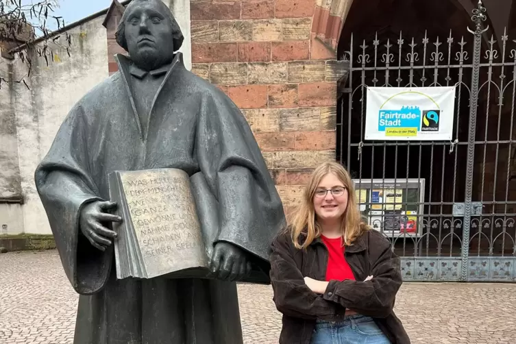 Kinsey Becker auf Entdeckungsreise in der S&uuml;dpfalz.