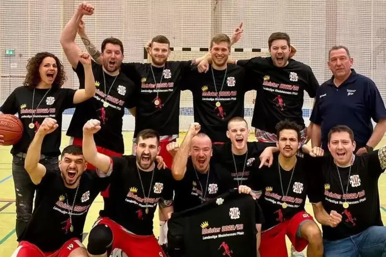VT Zweibrücken: Landesliga-Meister und Aufsteiger in die Basketball-Oberliga Rheinhessen-Pfalz.