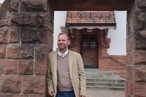 Möchte die Ratssitzungen im Bürgerhaus als Bürgermeister leiten: Patrick Schmitt. 