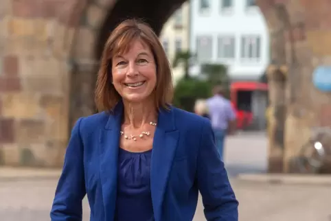 Spitzenkandidatin der FWG Waldsee: Christel Hamleser-Kunz. 