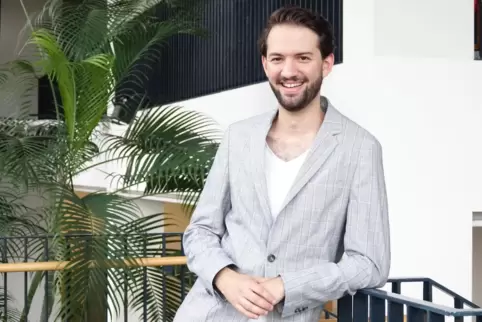  Johannes Fritsche fühlt sich in Lautern wohl. 