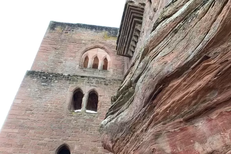 Burg in Frankenstein.