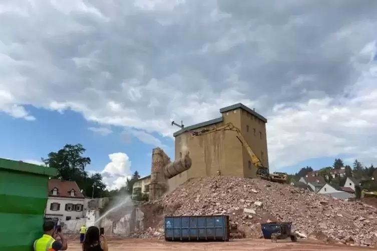 Abriss der Parkbrauerei anno 2020.