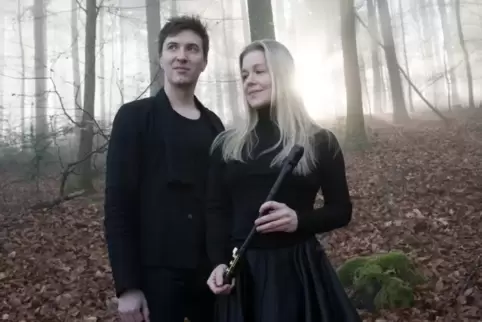 Andrea Ritter und Daniel Koschitzki eifern in ihrem Konzert in Grünstadt dem Gesang der Vögel nach