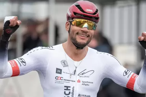 Siegte in Bellheim beim Frühjahrskriterium: Silias Motzkus vom RSC Kempten. 
