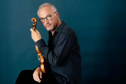 Kolja Blacher: Der Violinist tritt am Freitag in Kaiserslautern auch ans Dirigentenpult. 
