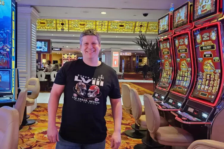  Las Vegas ist der sechste Super Bowl f&uuml;r Frank Einholz. 