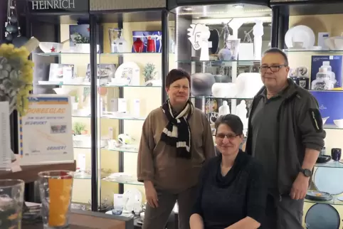 Marion Jacob, Nicole Weyand und Stefan Jacob (von links) setzen auf gute Kundenberatung. 