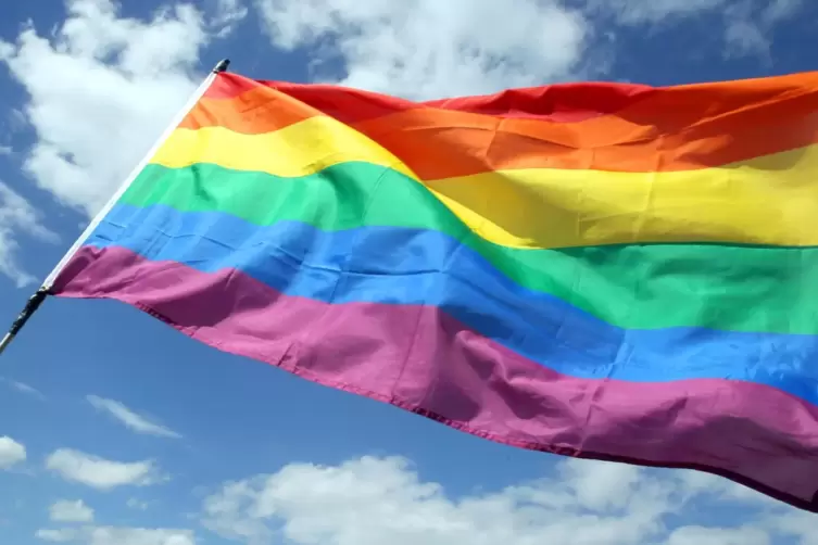 Die Regenbogenflagge wird künftig auch in Wachenheim gehisst.
