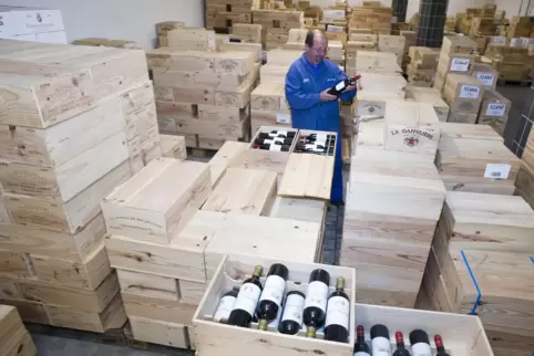 Eine renommierte Adresse: die BASF-Weinkellerei. 