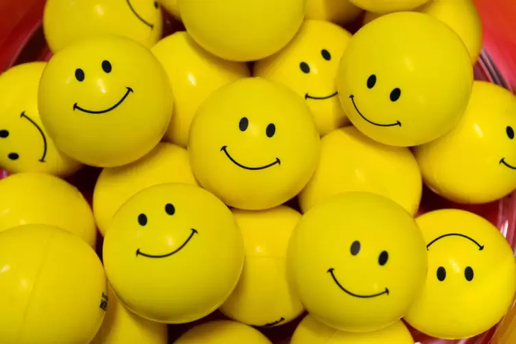 Der Smiley ist weltberühmt – als internationales Zeichen für Freude und Glück. 