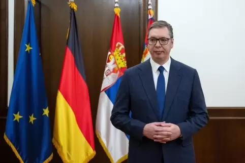 Der starke Mann auf dem Balkan: Aleksandar Vucic. 