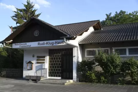Das Rudi-Klug-Haus im Ziegelhofweg ist das Vereinsheim der Naturfreunde. 