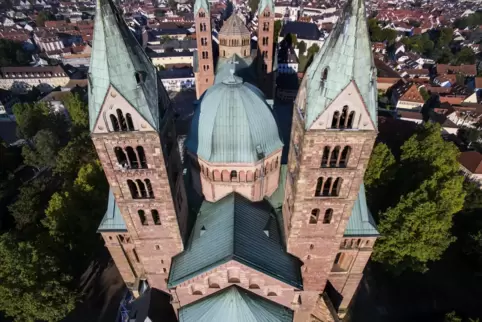 Wahrzeichen im Bistum Speyer: der Dom. 