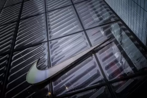 Das Nike-Logo.
